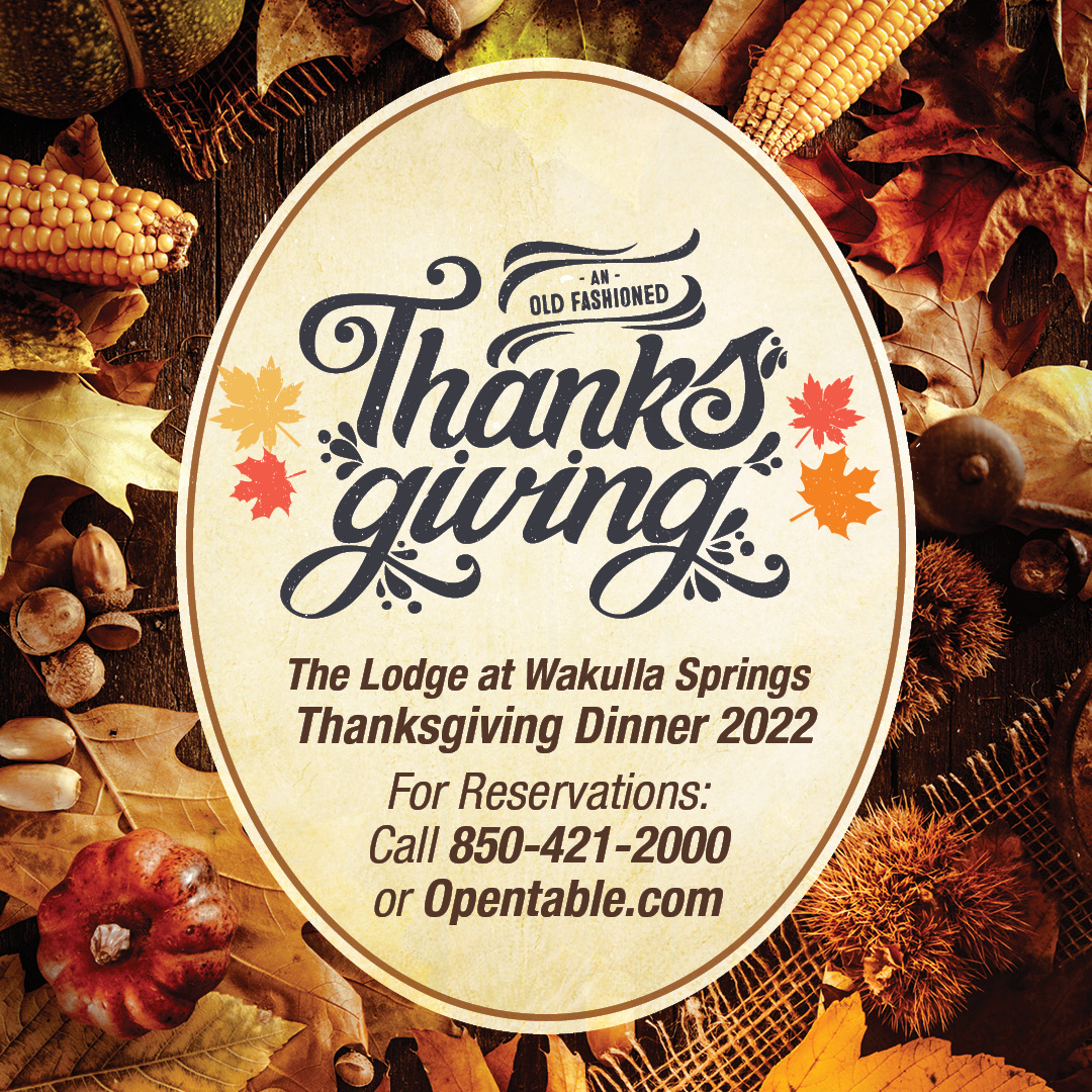 thanksgiving at wakulla springs