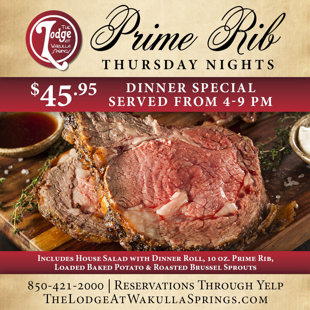 Prime Rib Thursday Nights