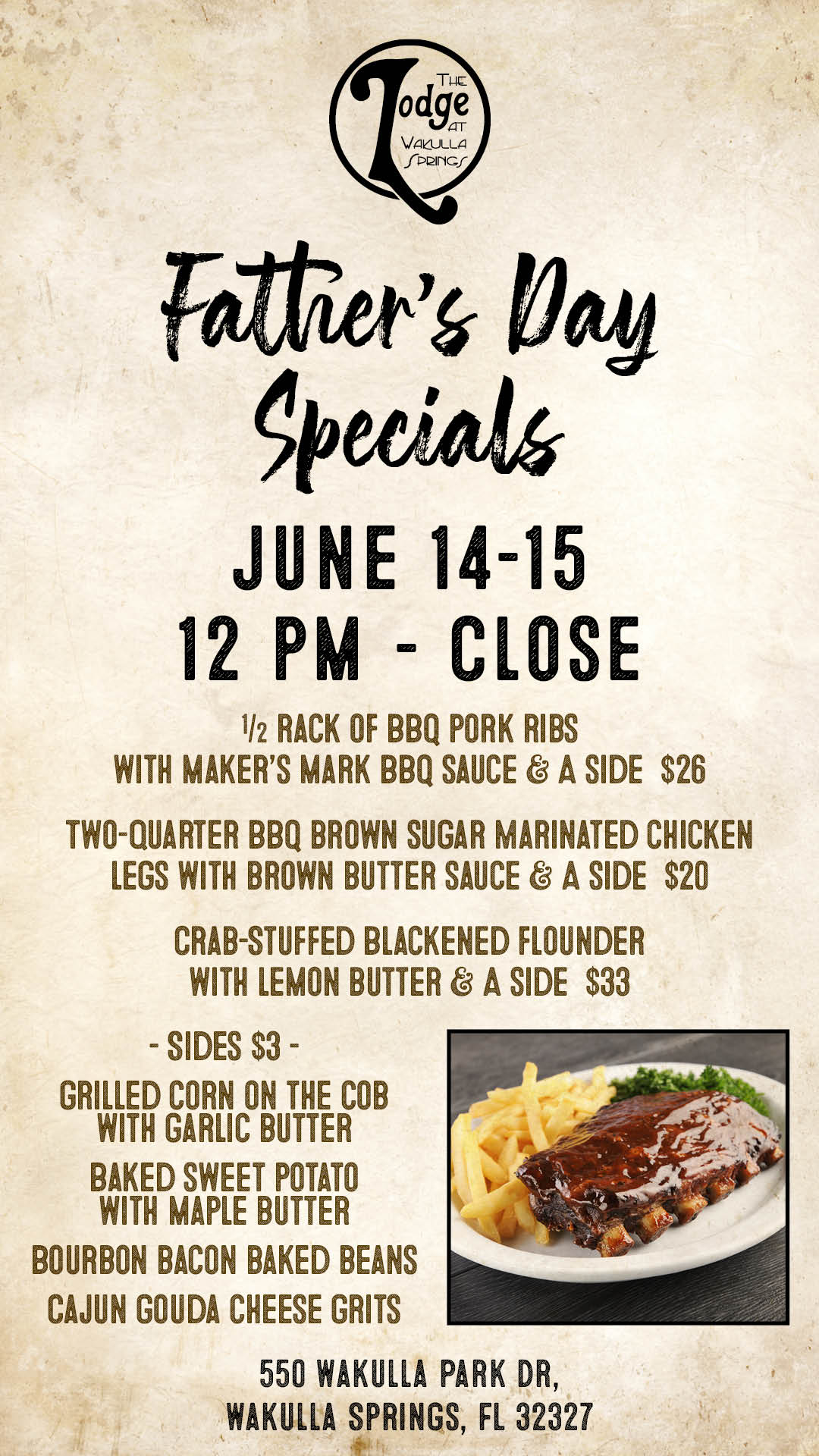 Fathers Day Specials
